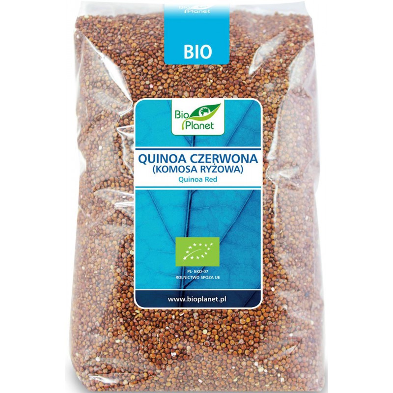 QUINOA CZERWONA (KOMOSA RYŻOWA) BIO 1 kg - BIO PLANET