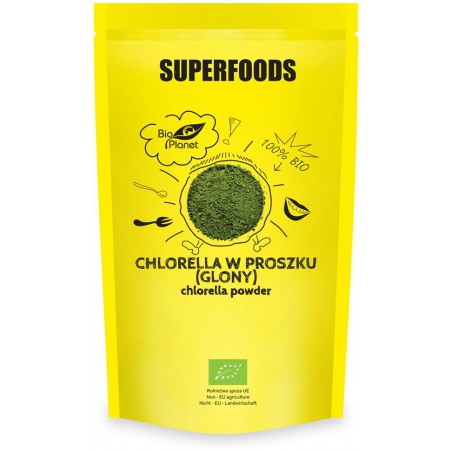 CHLORELLA W PROSZKU (GLONY) BIO 200 g - BIO PLANET