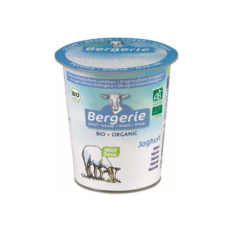 OWCZY JOGURT NATURALNY BIO 125 g - BERGERIE