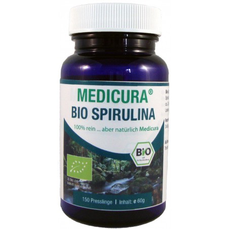 SPIRULINA (GLONY) BIO 150 PASTYLEK 60 g - MEDICURA