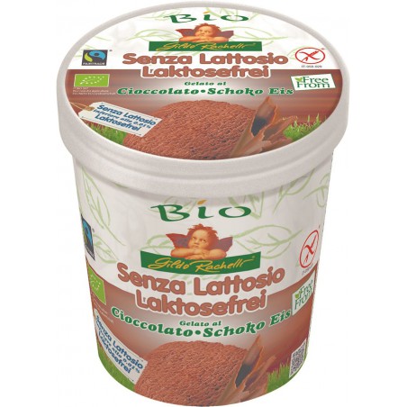 LODY - RACHELLI ICE CREAM - CZEKOLADOWE BEZ LAKTOZY FAIR TRADE BEZGLUTENOWE BIO 500 ml