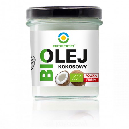 OLEJ KOKOSOWY BEZWONNY BIO 260 ml - BIO FOOD