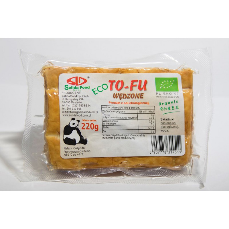 TOFU WĘDZONE BIO 220 g - SOLIDA FOOD
