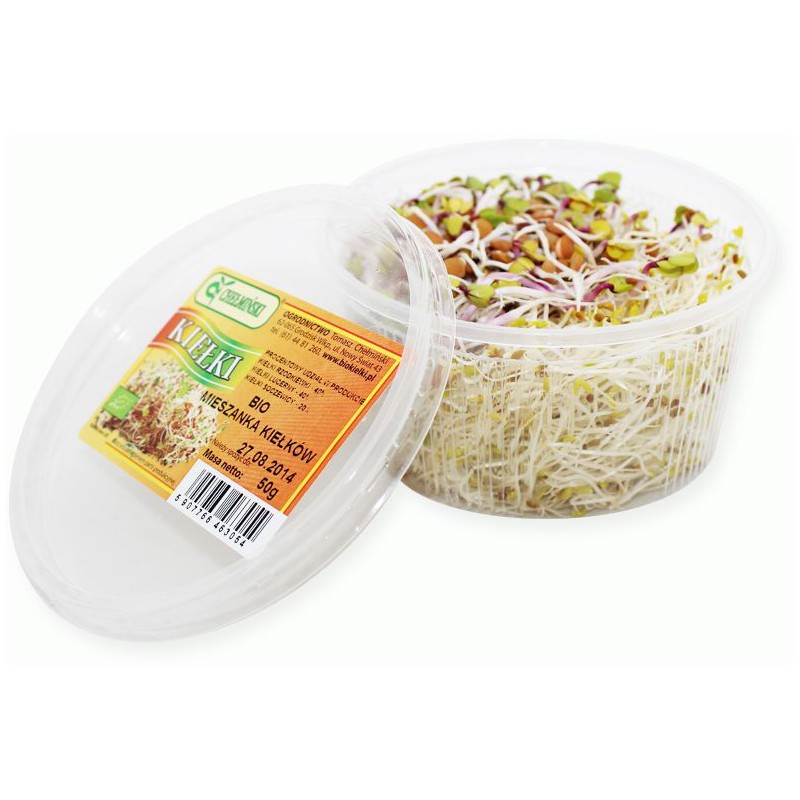 KIEŁKI MIESZANKA ŚWIEŻE BIO (około 50 g)