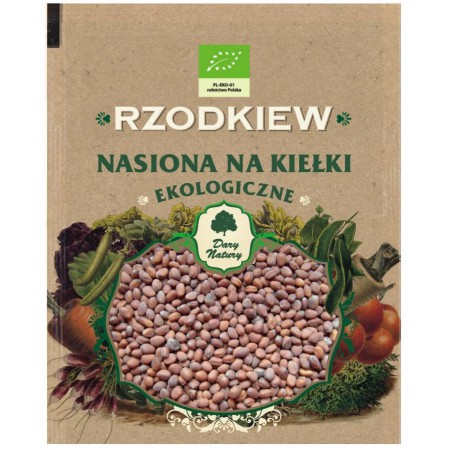 NASIONA RZODKIEWKI BIO NA KIEŁKI 30 g - DARY NATURY