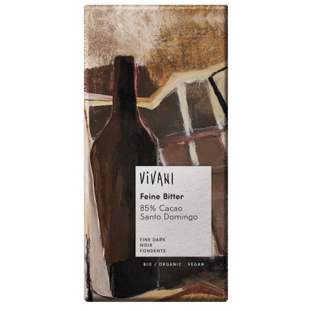 CZEKOLADA GORZKA 85 % BIO 100 g - VIVANI