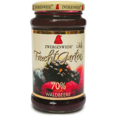 MUS Z OWOCÓW LEŚNYCH (70 % OWOCÓW) BEZGLUTENOWY BIO 225 g - ZWERGENWIESE