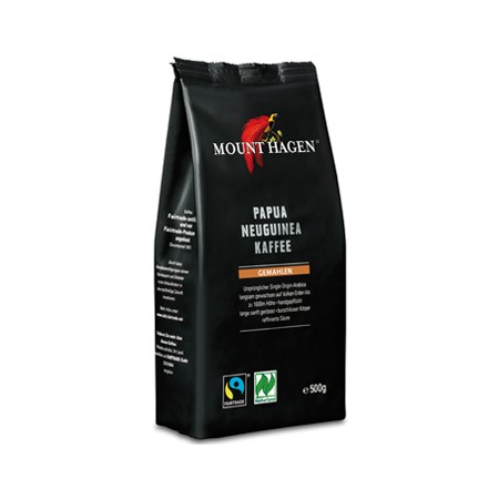 KAWA MIELONA ARABICA 100 % PAPUA NOWA GWINEA FAIR TRADE BIO 500 g - MOUNT HAGEN