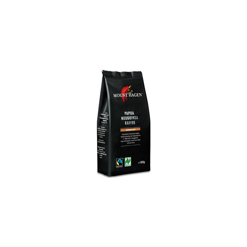 KAWA MIELONA ARABICA 100 % PAPUA NOWA GWINEA FAIR TRADE BIO 500 g - MOUNT HAGEN