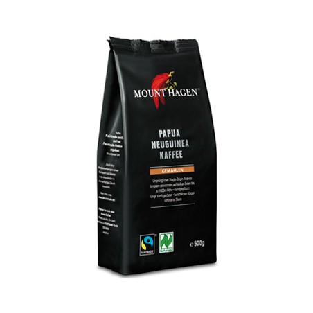 KAWA MIELONA ARABICA 100 % PAPUA NOWA GWINEA FAIR TRADE BIO 500 g - MOUNT HAGEN