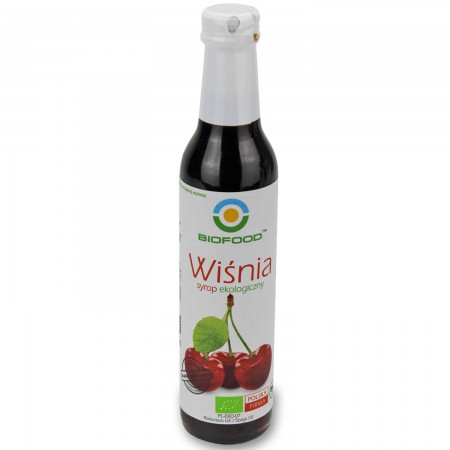 SYROP WIŚNIOWY BIO 250 ml - BIO FOOD