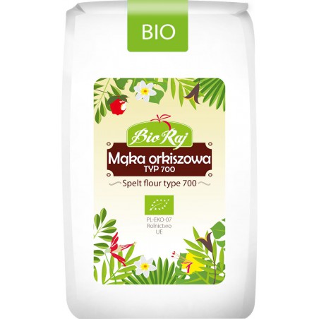 MĄKA ORKISZOWA TYP 700 BIO 500 g - BIO RAJ