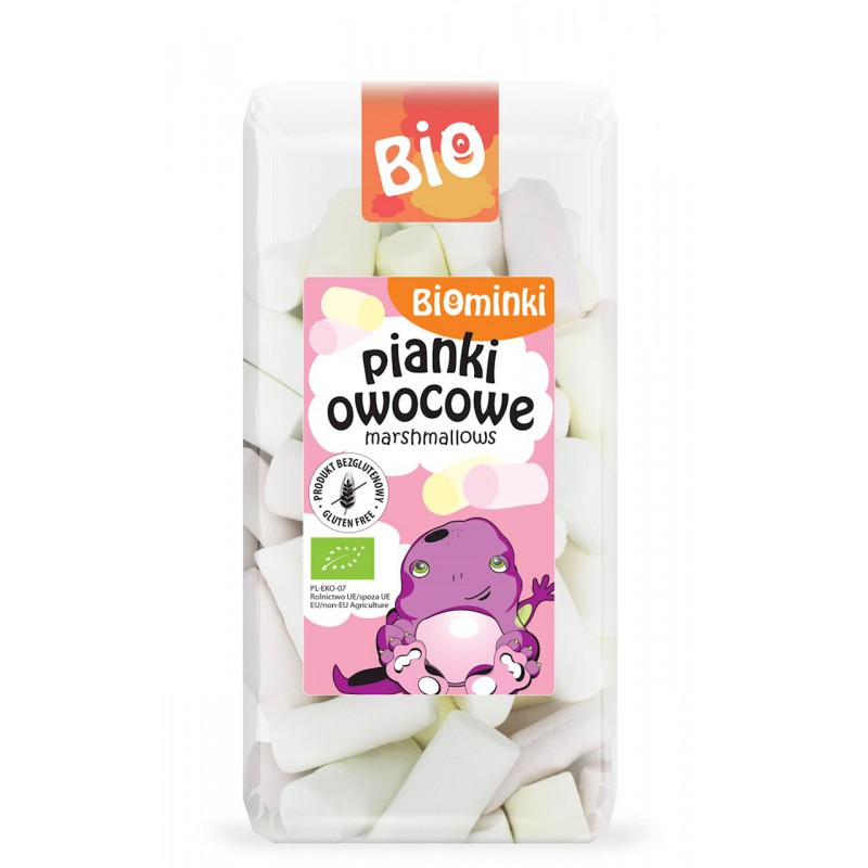 PIANKI OWOCOWE BEZGLUTENOWE BIO 100 g - BIOMINKI