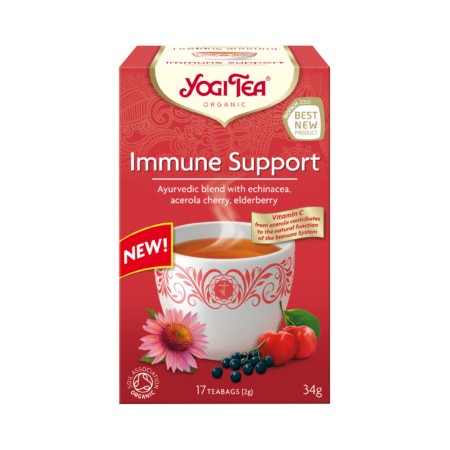 HERBATKA NA ODPORNOŚĆ (IMMUNE SUPPORT) BIO (17 x 2 g) 34 g - YOGI TEA