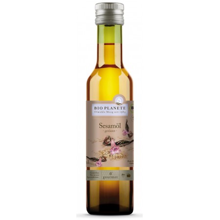 OLEJ SEZAMOWY (Z PRAŻONYCH NASION) BIO 100 ml - BIO PLANETE