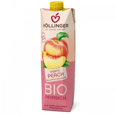 NEKTAR BRZOSKWINIOWY BIO 1 L - HOLLINGER