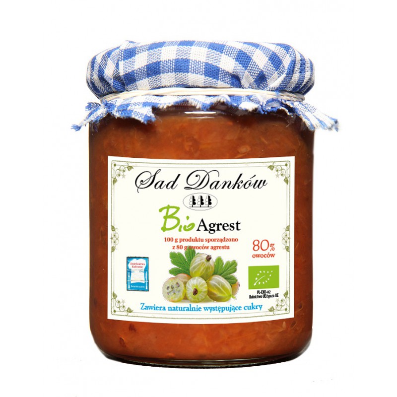 AGREST 80 % BIO 260 g - SAD DANKÓW