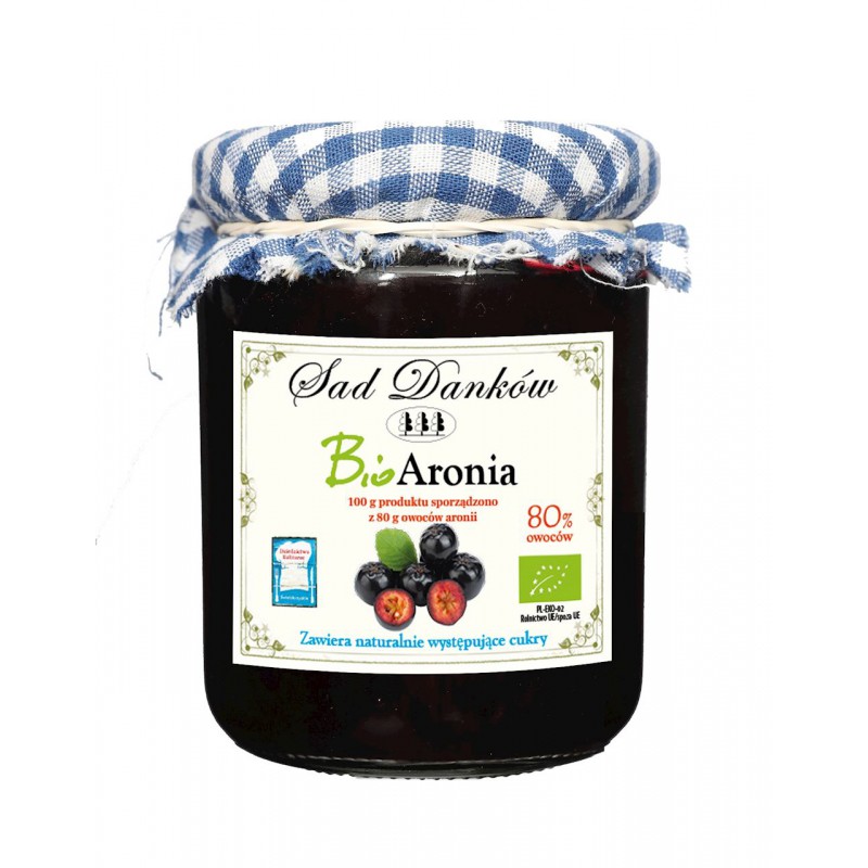 ARONIA 80 % BIO 260 g - SAD DANKÓW