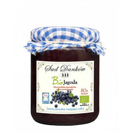 JAGODA 80 % BIO 260 g - SAD DANKÓW