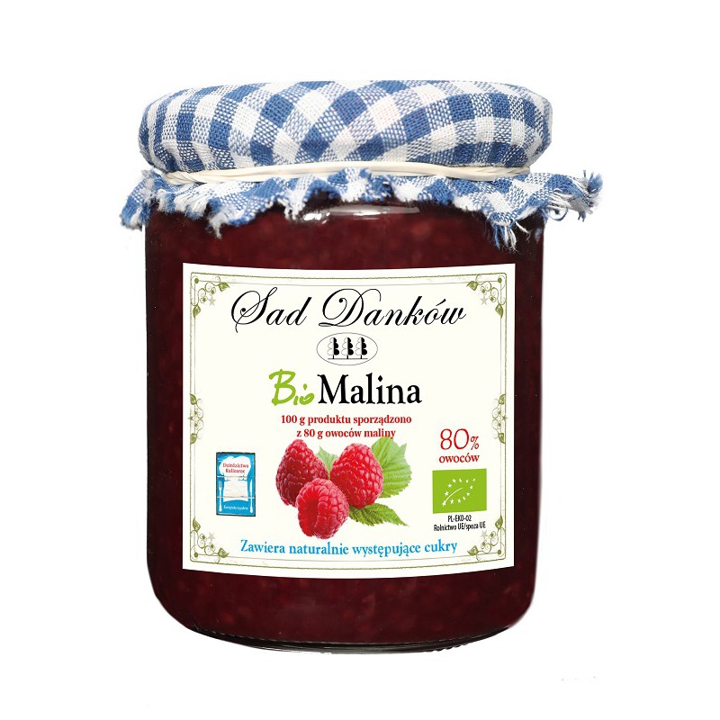 MALINA 80 % BIO 260 g - SAD DANKÓW