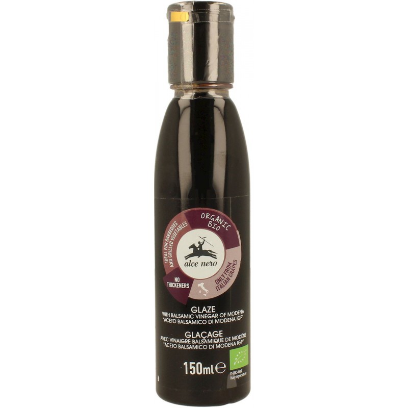 KREM NA BAZIE OCTU BALSAMICZNEGO Z MODENY (GLAZE) BIO 150 ML - ALCE NERO