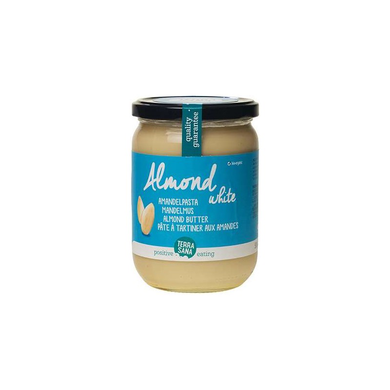 KREM Z MIGDAŁÓW BLANSZOWANYCH BIO 500 g - TERRASANA