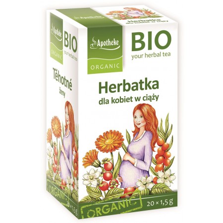 HERBATKA DLA KOBIET W CIĄŻY BIO (20 x 1,5 g) 30 g - APOTHEKE