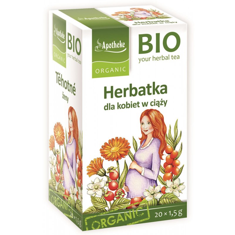 HERBATKA DLA KOBIET W CIĄŻY BIO (20 x 1,5 g) 30 g - APOTHEKE