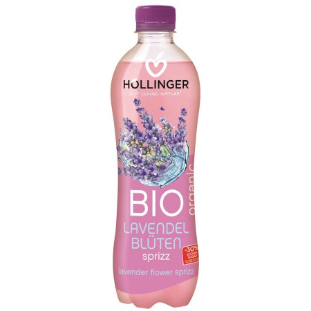 NAPÓJ GAZOWANY LAWENDOWY BIO 500 ml - HOLLINGER