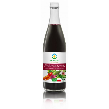 SOK WIELOWARZYWNY KISZONY NFC BEZGLUTENOWY BIO 500 ml - BIO FOOD