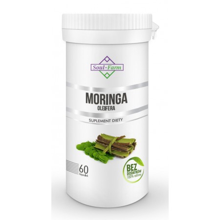 MORINGA EKSTRAKT 60 KAPSUŁEK (400 mg) - SOUL FARM