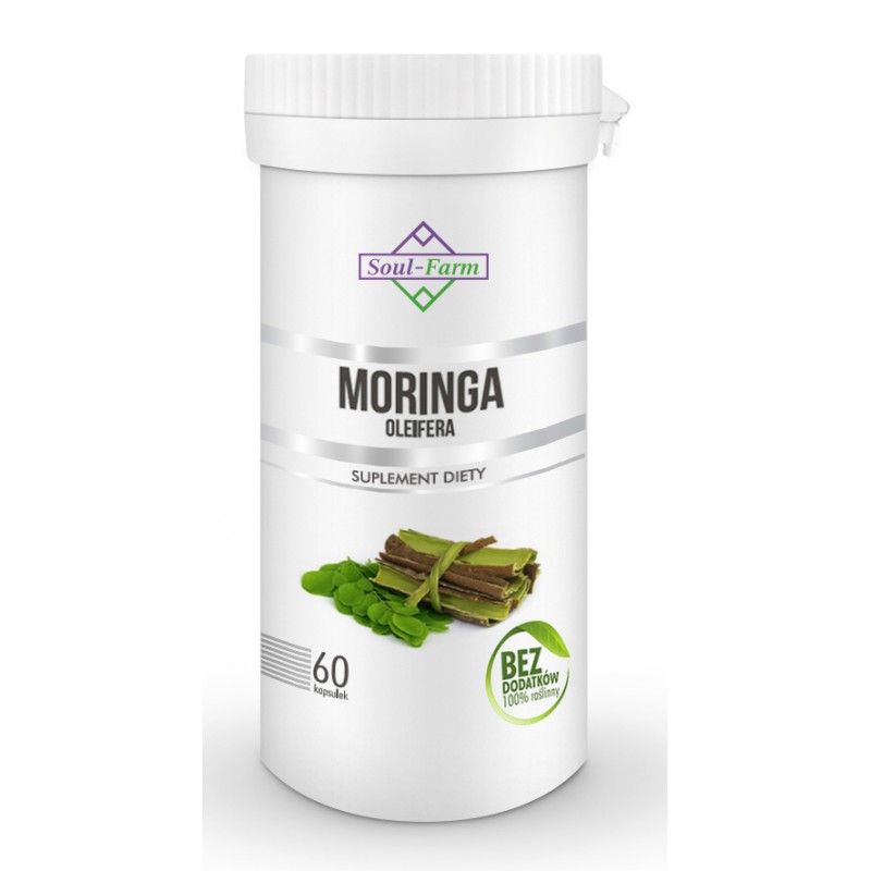 MORINGA EKSTRAKT 60 KAPSUŁEK (400 mg) - SOUL FARM