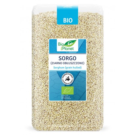 SORGO (ZIARNO OBŁUSZCZONE) BIO 1 kg - BIO PLANET