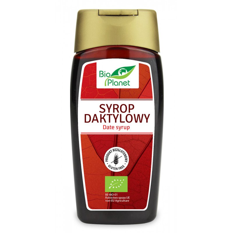 SYROP DAKTYLOWY BEZGLUTENOWY BIO 250 ml (340 g) - BIO PLANET