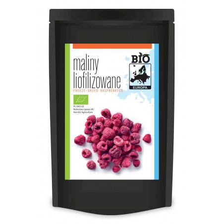 MALINY LIOFILIZOWANE BIO 30 g - BIO PLANET