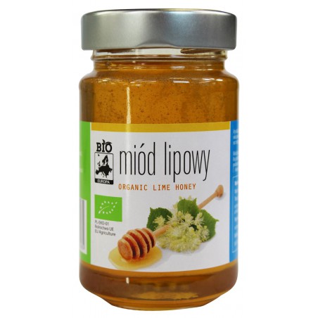 MIÓD NEKTAROWY LIPOWY BIO 300 g - BIO PLANET