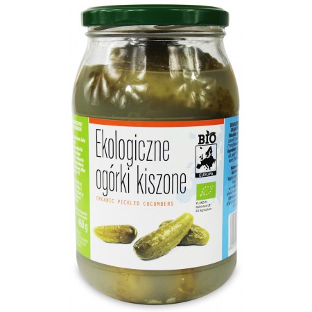 OGÓRKI KISZONE BIO 820 g (460 g) - BIO PLANET