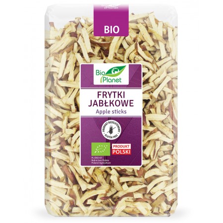 FRYTKI JABŁKOWE BEZGLUTENOWE BIO 300 g - BIO PLANET