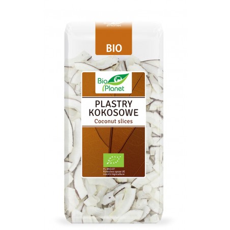 PLASTRY KOKOSOWE BIO 300 g - BIO PLANET