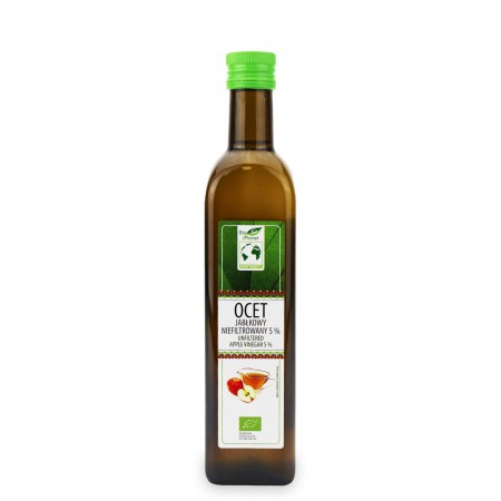 OCET JABŁKOWY 5 % NIEFILTROWANY BIO 500 ml - BIO PLANET