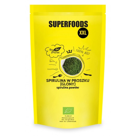 SPIRULINA W PROSZKU (GLONY) BIO 600 g - BIO PLANET