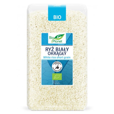 RYŻ BIAŁY OKRĄGŁY BIO 1 kg - BIO PLANET