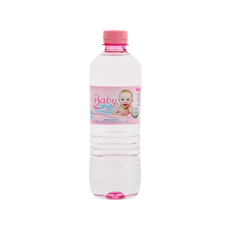 WODA ŹRÓDLANA NIEGAZOWANA 500 ml - BABY ZDRÓJ