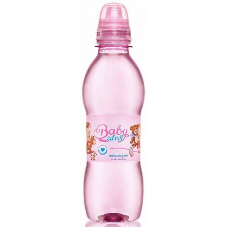 WODA ŹRÓDLANA NIEGAZOWANA GIRL 250 ml - BABY ZDRÓJ