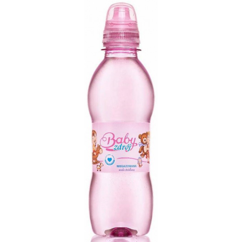 WODA ŹRÓDLANA NIEGAZOWANA GIRL 250 ml - BABY ZDRÓJ