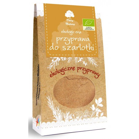 PRZYPRAWA DO SZARLOTKI BIO 50 g - DARY NATURY