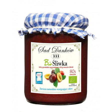 ŚLIWKA 80 % BIO 260 g - SAD DANKÓW