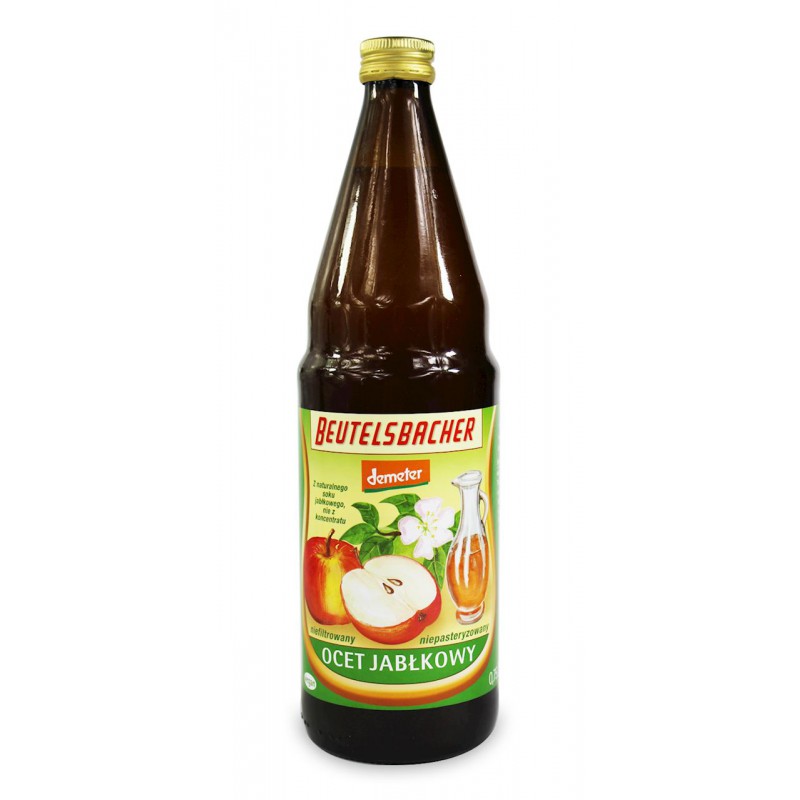 OCET JABŁKOWY 5 % NIEFILTROWANY DEMETER BIO 750 ml - BEUTELSBACHER