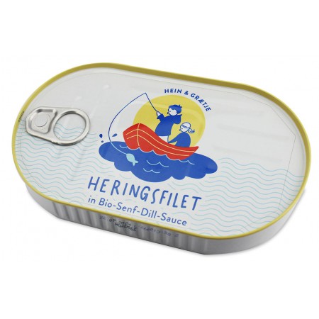 ŚLEDŹ MSC FILETY W BIO SOSIE MUSZTARDOWO - KOPERKOWYM 200 g - SYWAN