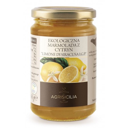 MARMOLADA Z CYTRYN BIO 360 g - AGRISICILIA